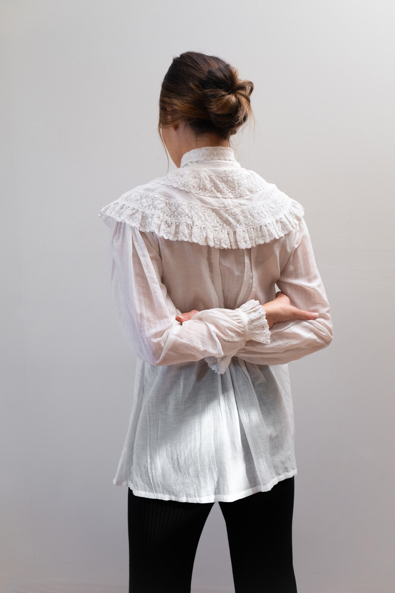 MAYA BLOUSE | bone | organic