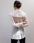 MAYA BLOUSE | bone | organic