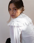 MAYA BLOUSE | bone | organic