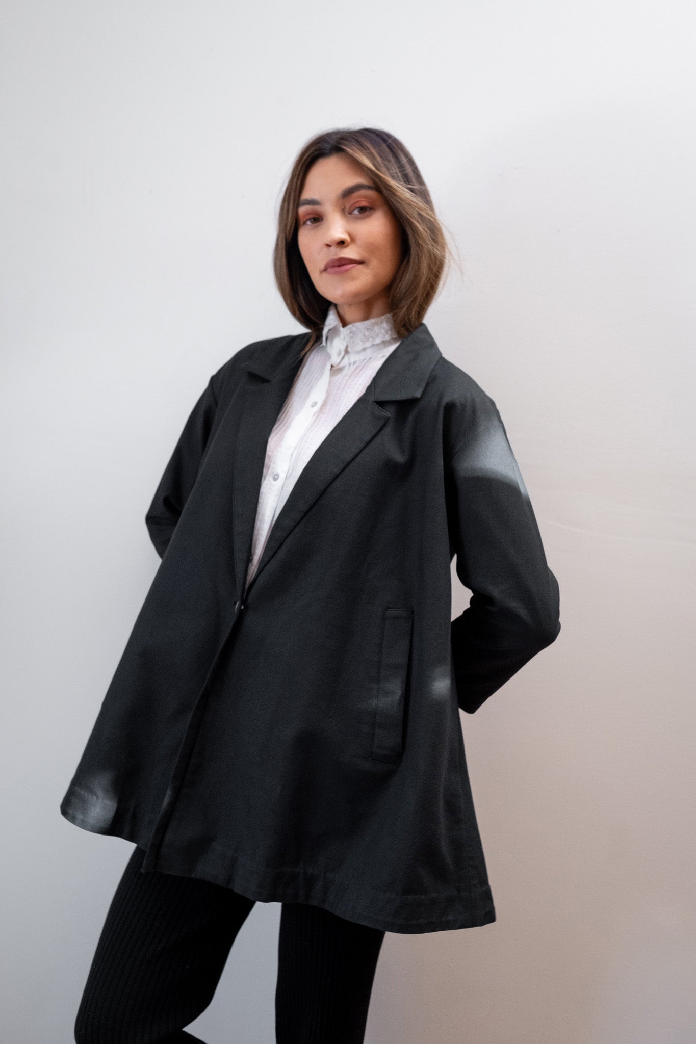 NASH BLAZER | noir | organic
