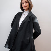 NASH BLAZER | noir | organic