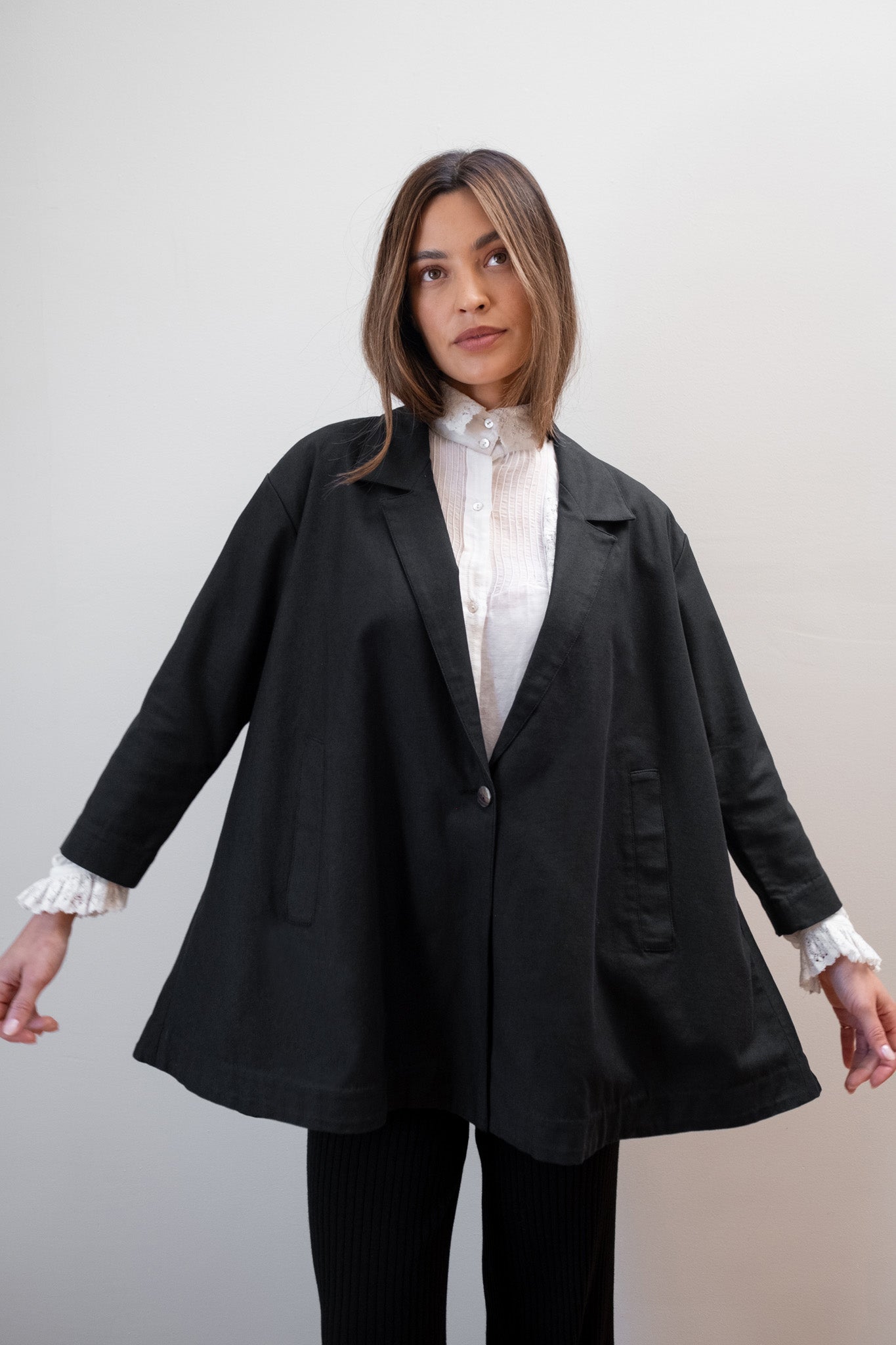 NASH BLAZER | noir | organic