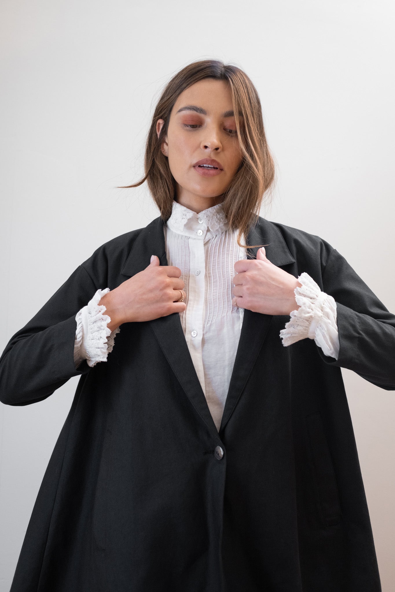 NASH BLAZER | noir | organic