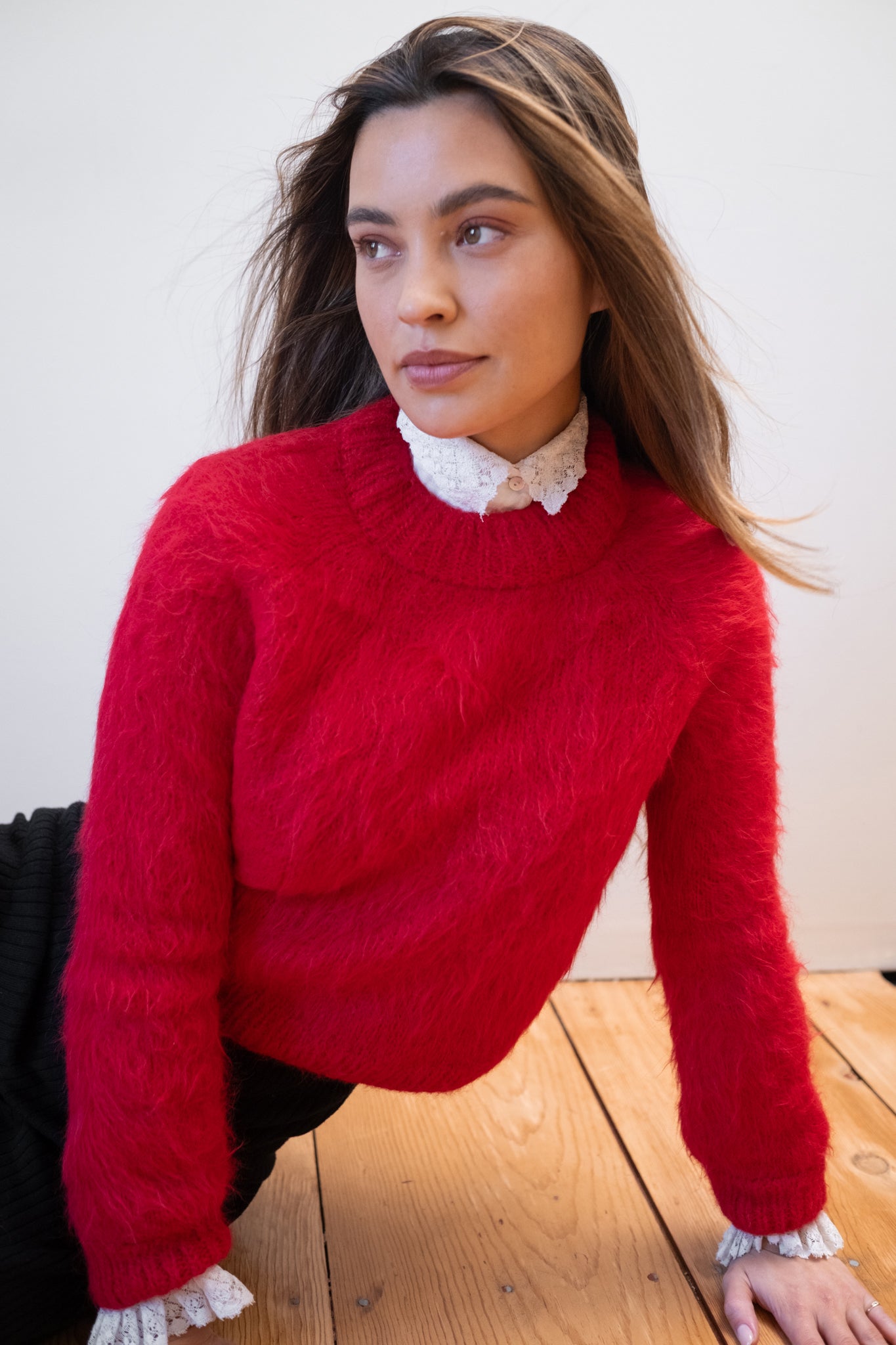 MAYA BLOUSE | bone | organic