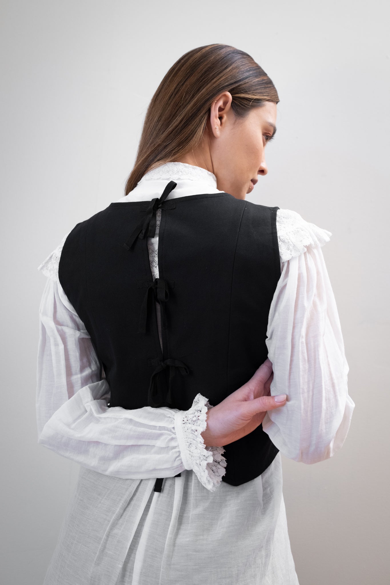 FARRA VEST | noir | organic