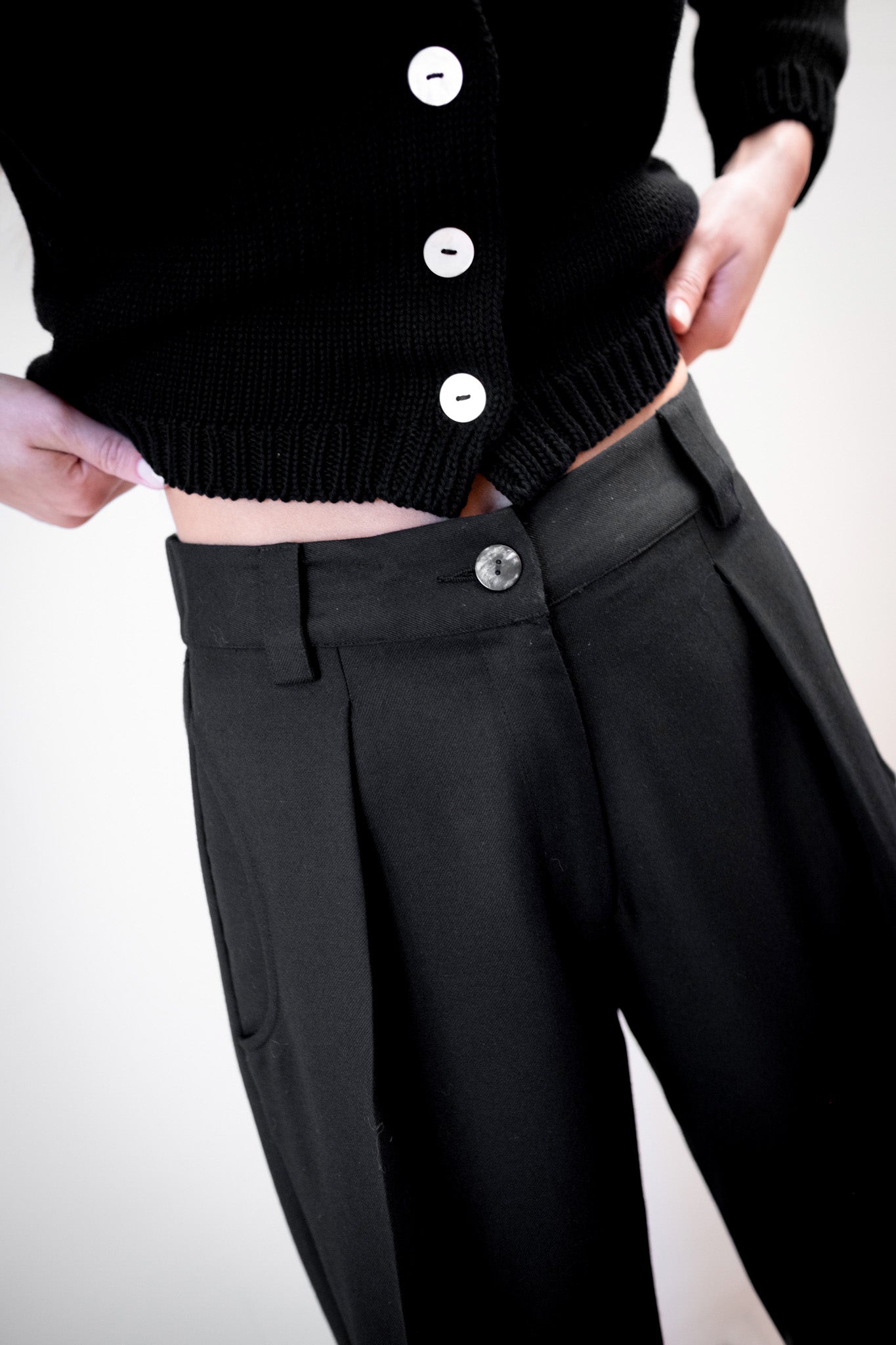SLOANE TROUSER | noir