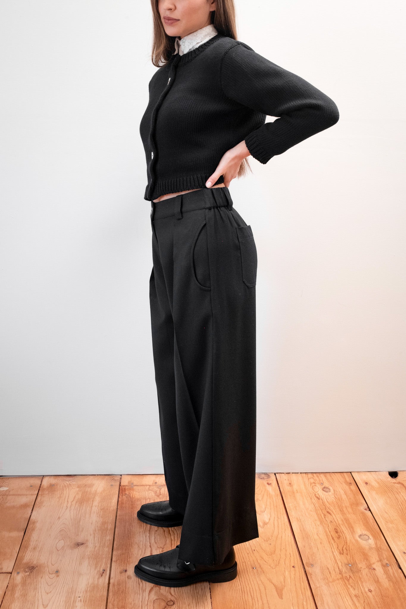 SLOANE TROUSER | noir