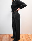 SLOANE TROUSER | noir