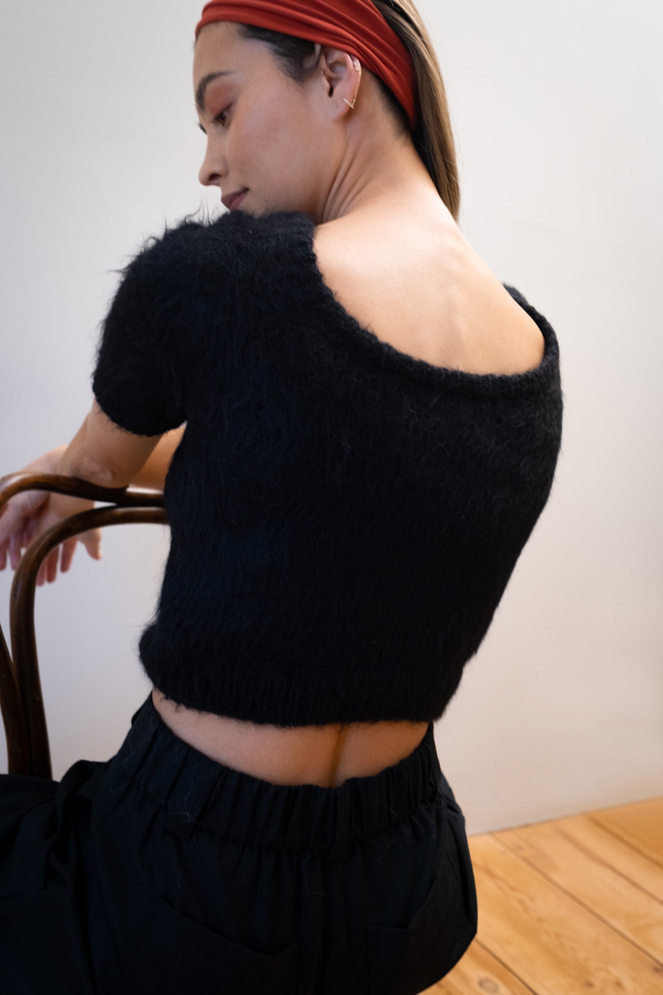 MAHI TOP | noir