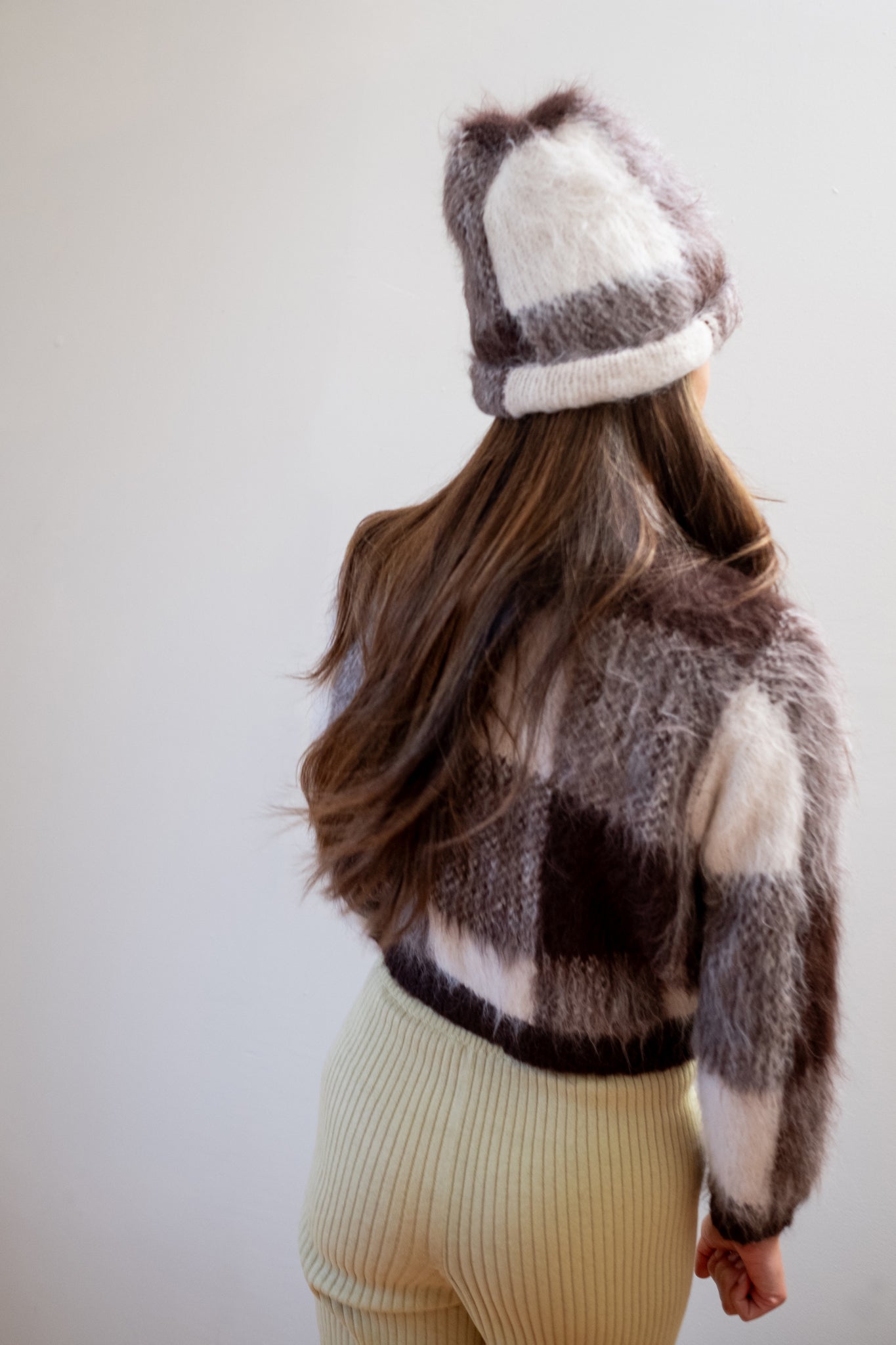 BEANIE | plaid