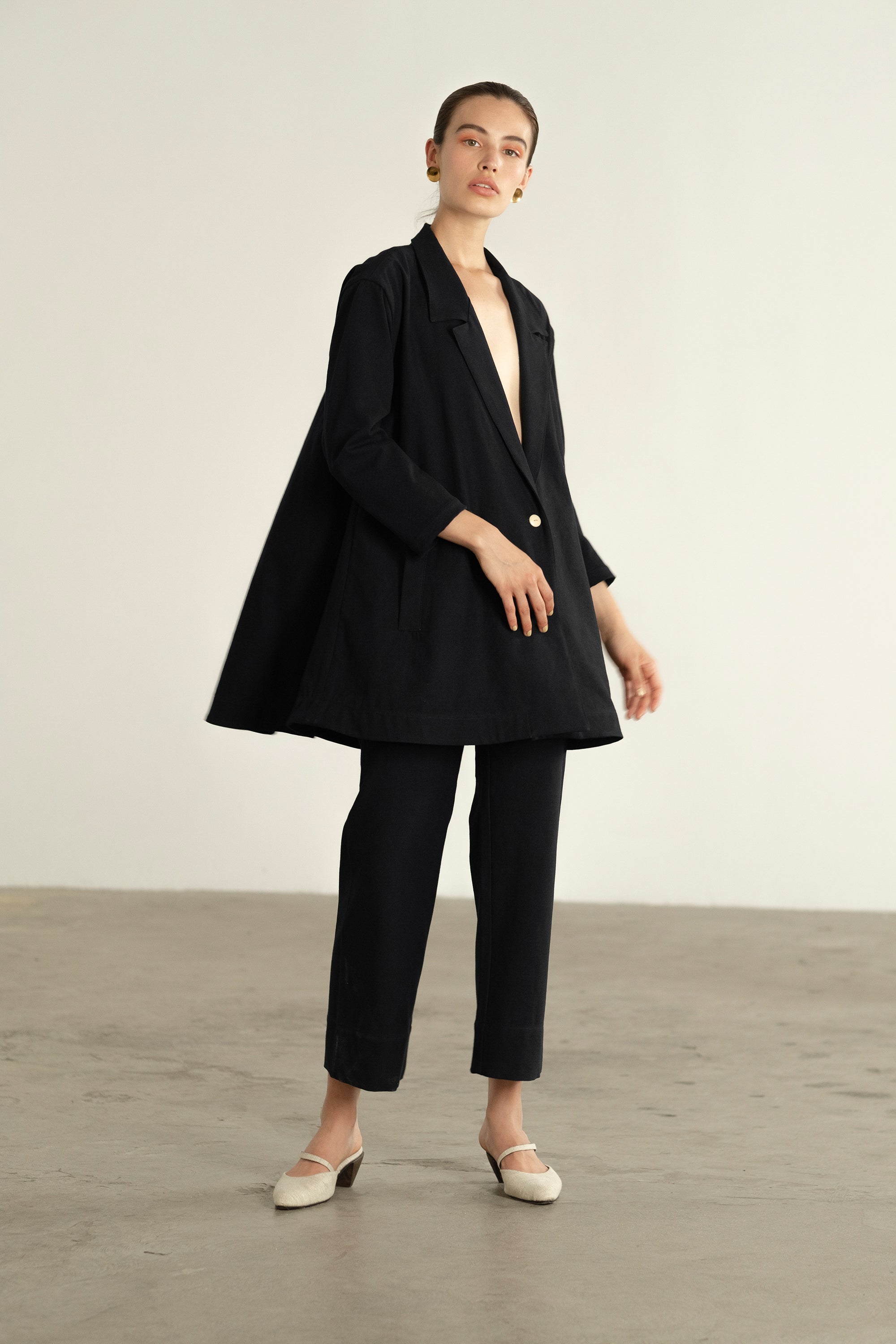 NASH BLAZER | noir | organic