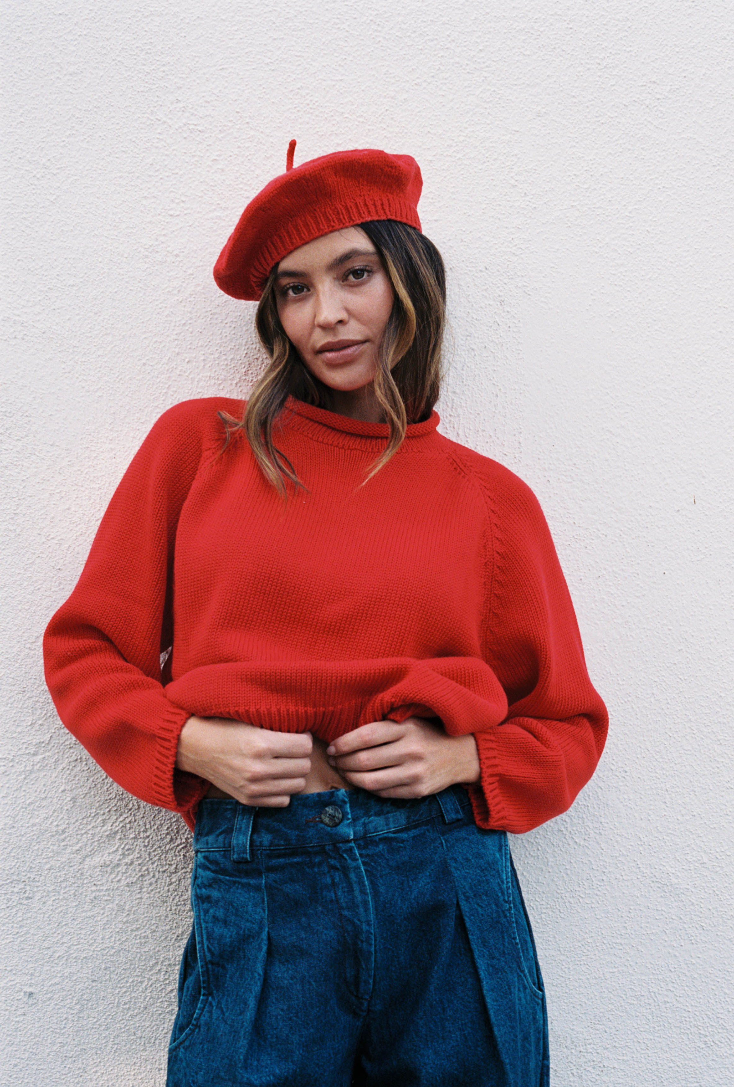 CHUNKY OVERSIZED JUMPER | piquillo