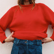 CHUNKY OVERSIZED JUMPER | piquillo
