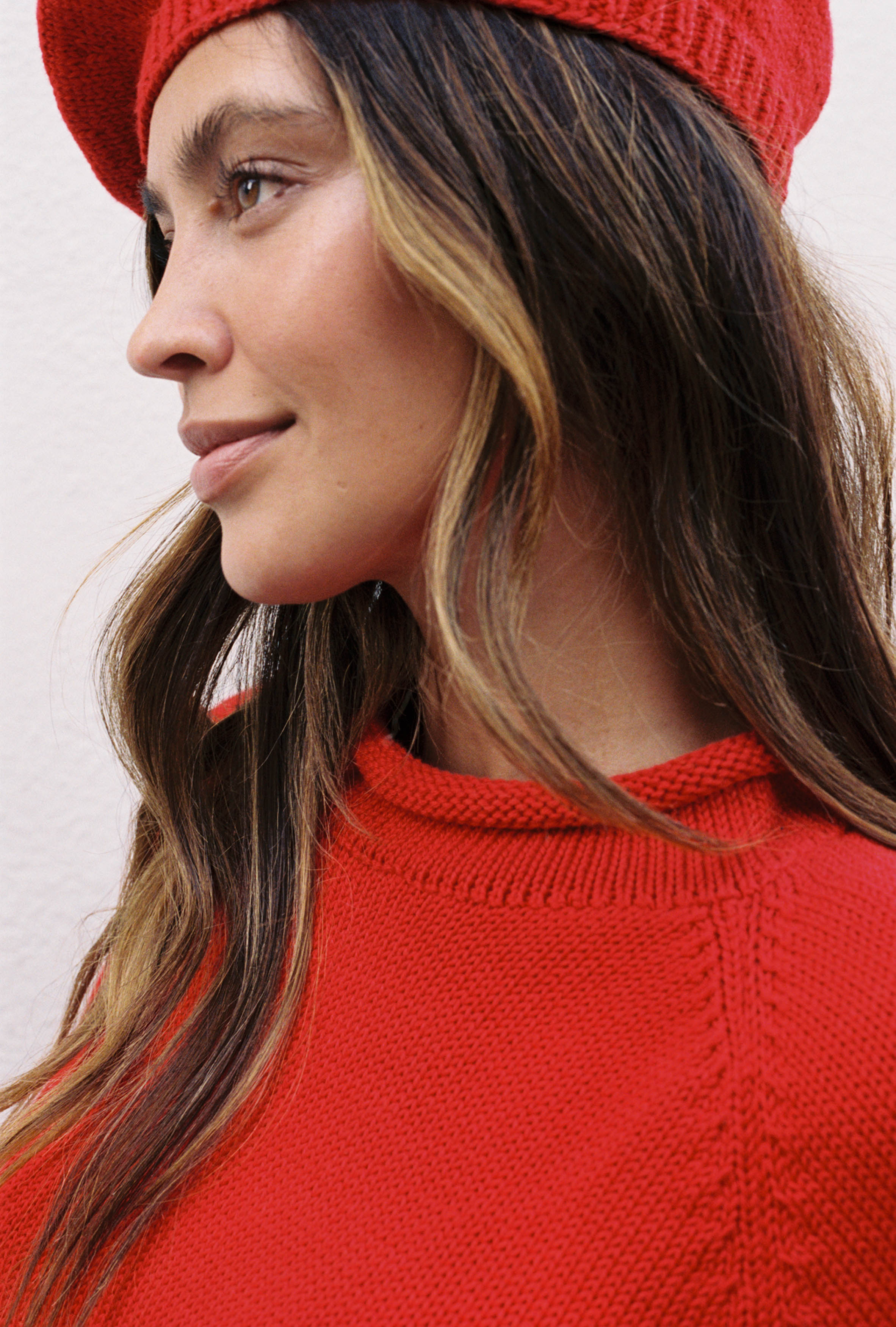CHUNKY OVERSIZED JUMPER | piquillo