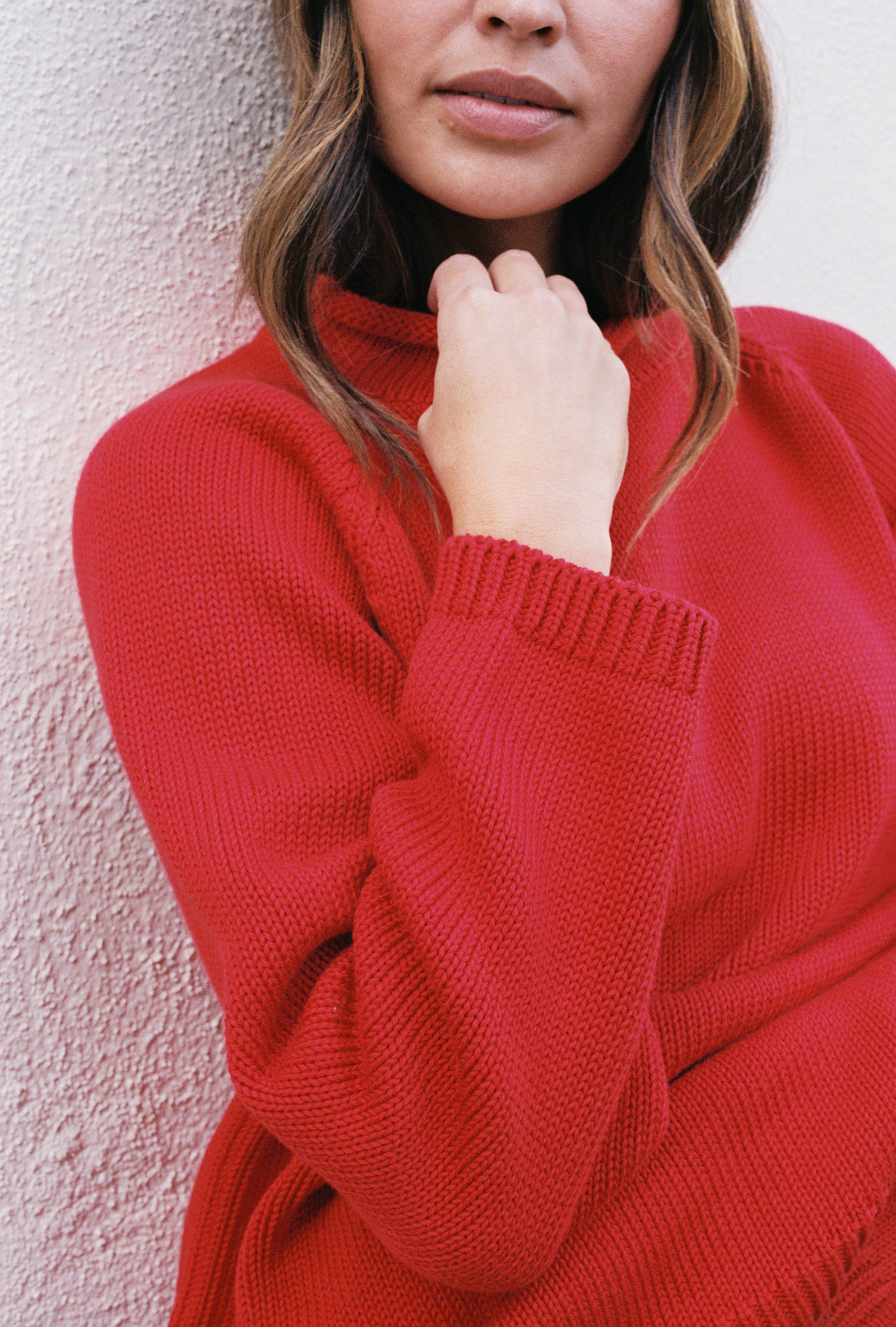 CHUNKY OVERSIZED JUMPER | piquillo