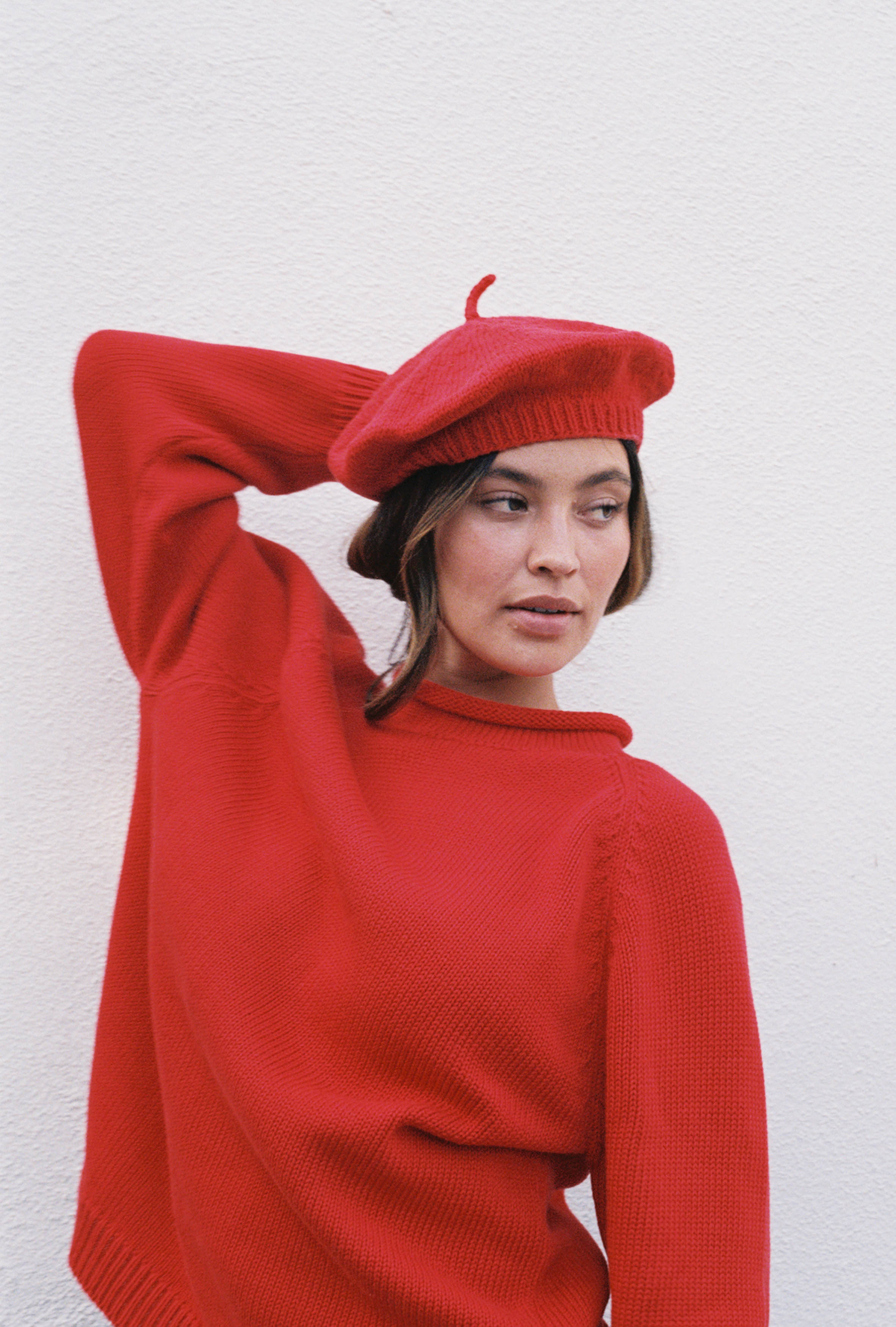 COTTON BERET | piquillo