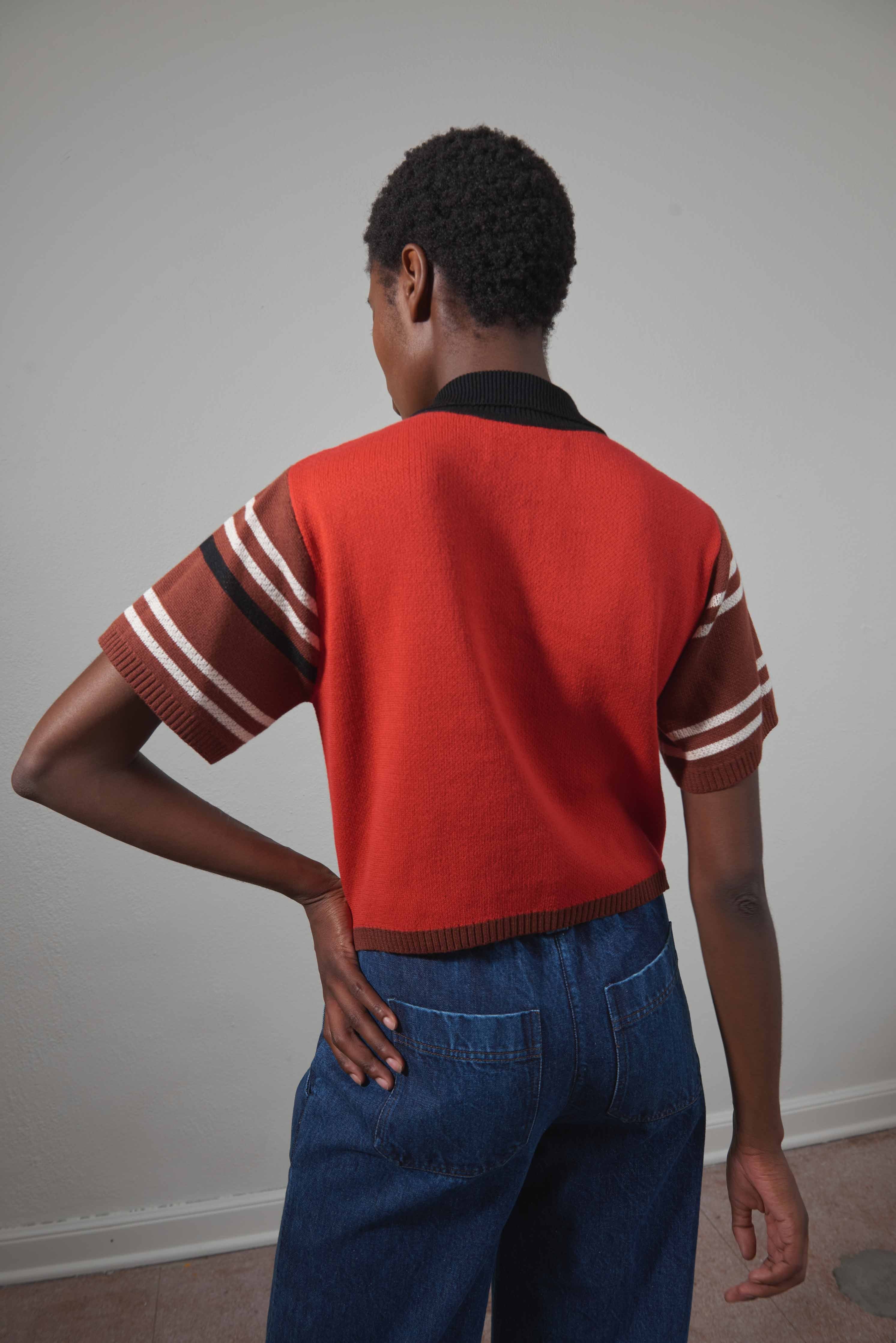 ERIK POLO | stripe | organic