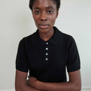 ERIK POLO | noir | organic