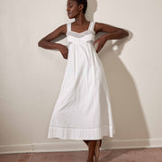Henretta Dress | salt gingham | organic