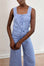indigo gingham