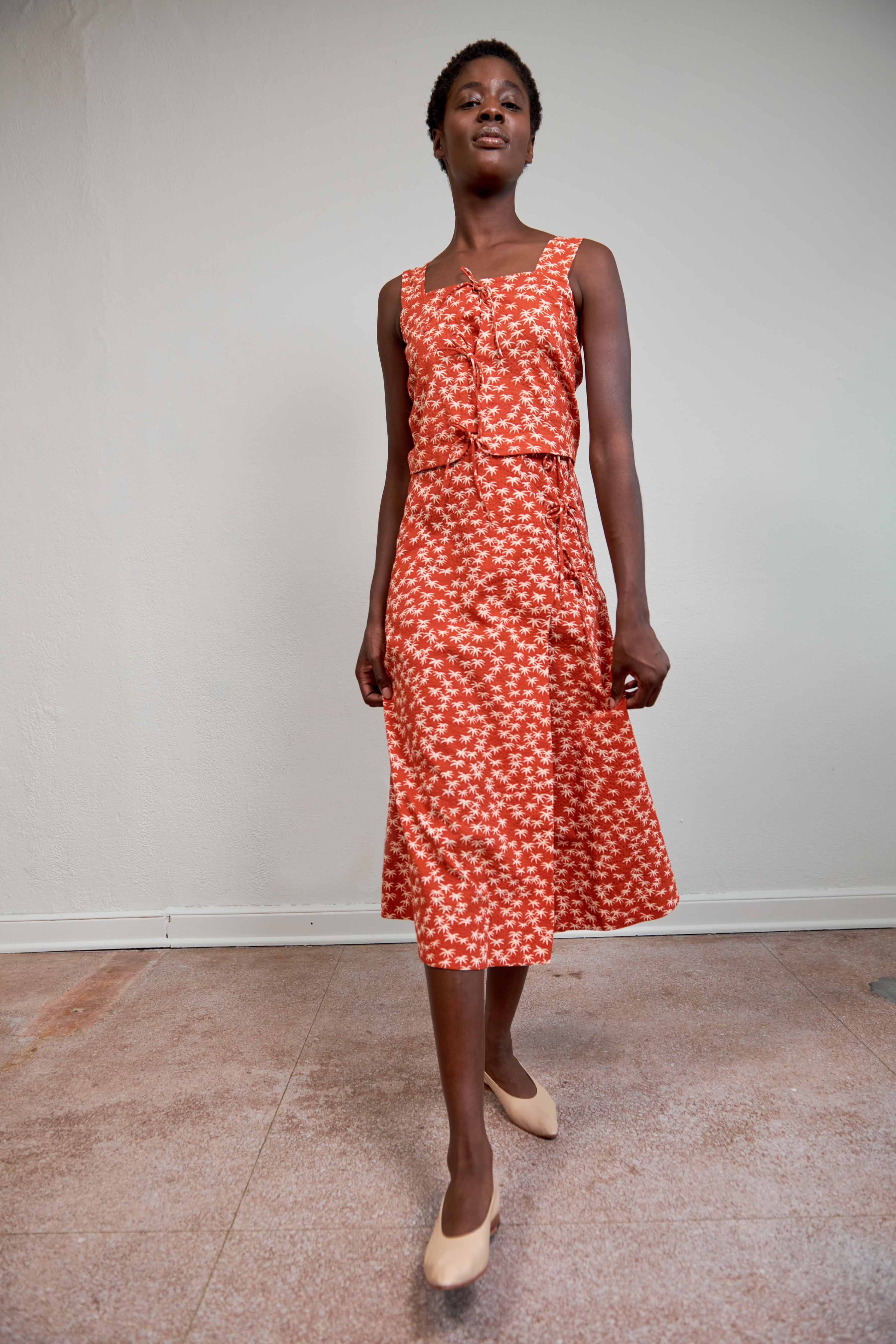 ELDI SKIRT | palm | organic