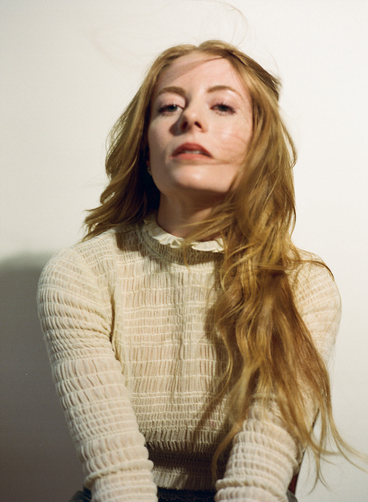 LOUISE TOP | ecru