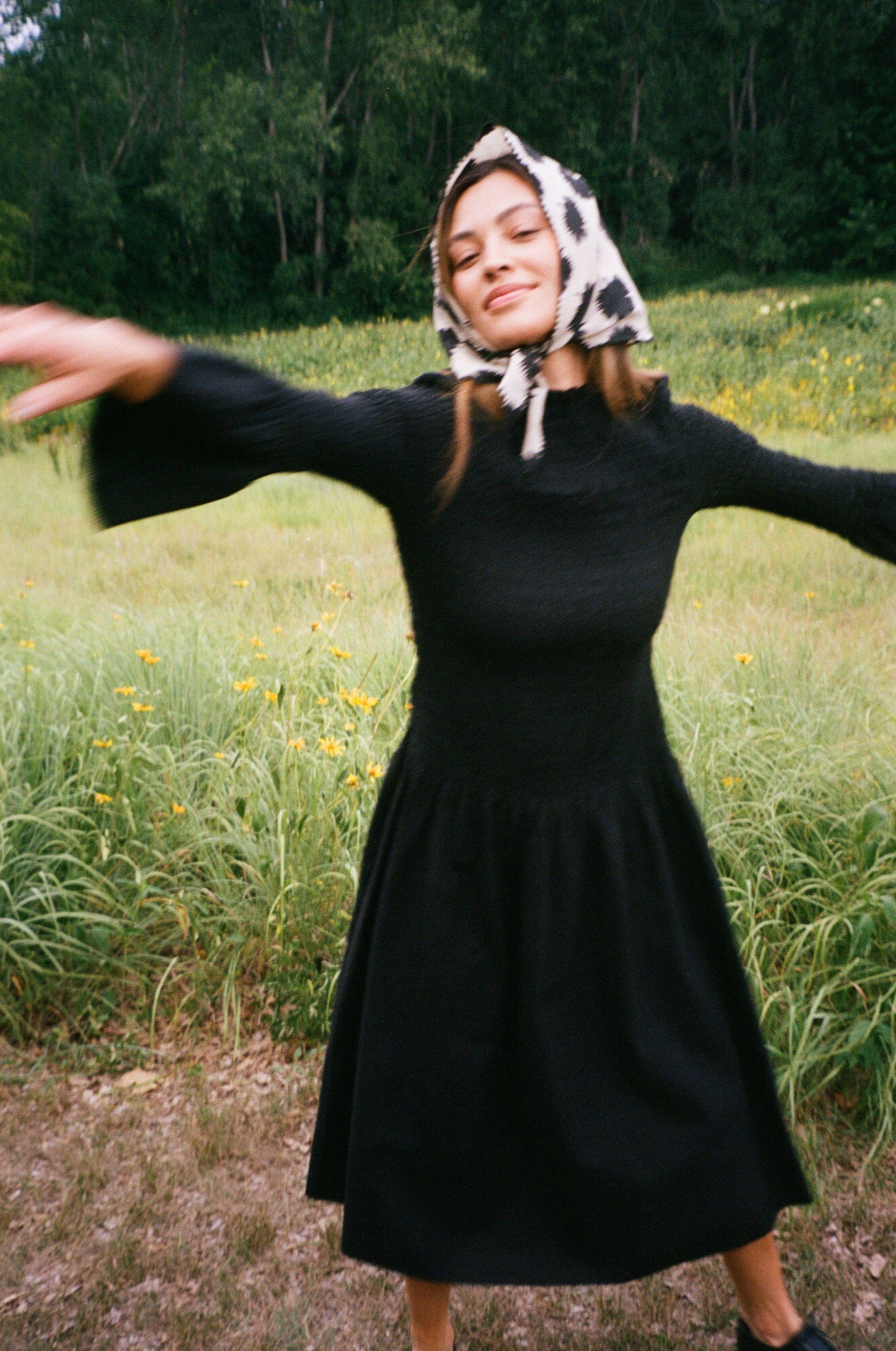 LYNDALE DRESS | noir | organic – Maria Stanley