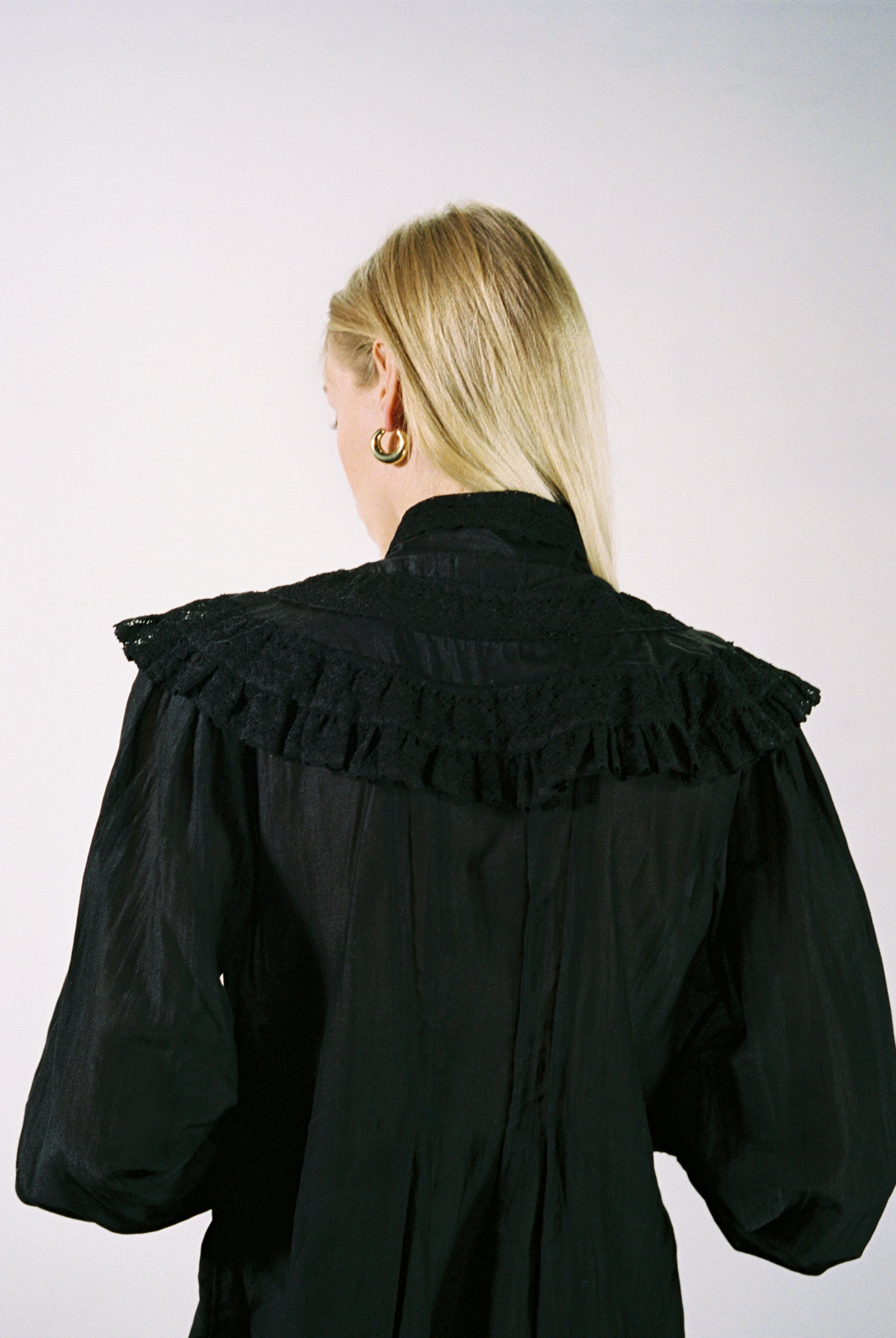 MAYA BLOUSE | noir | organic
