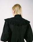 MAYA BLOUSE | noir | organic
