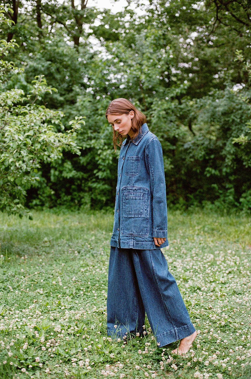 CONRAD CHORE COAT | denim | organic + earth dyed