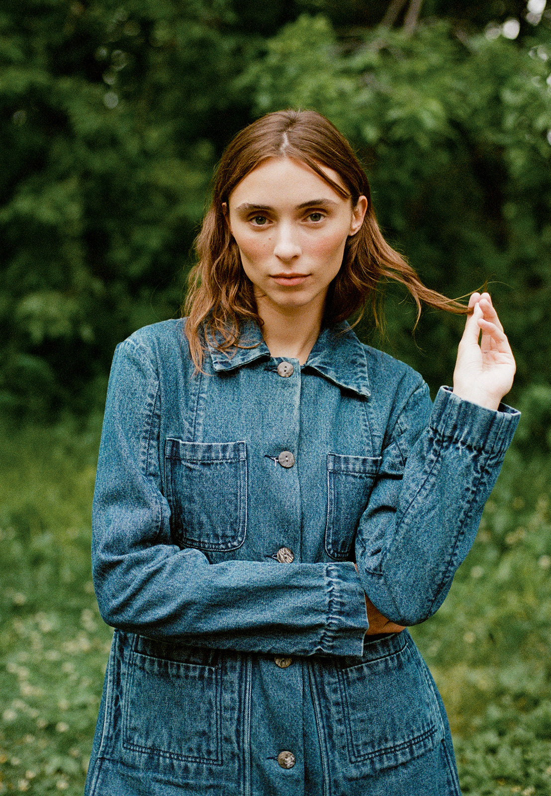 CONRAD CHORE COAT | denim | organic + earth dyed