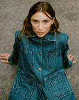 CONRAD CHORE COAT | denim | organic + earth dyed