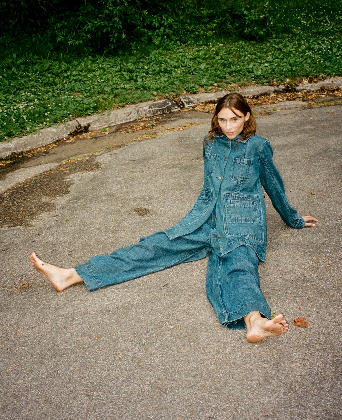 SLOANE TROUSER | indigo denim | organic
