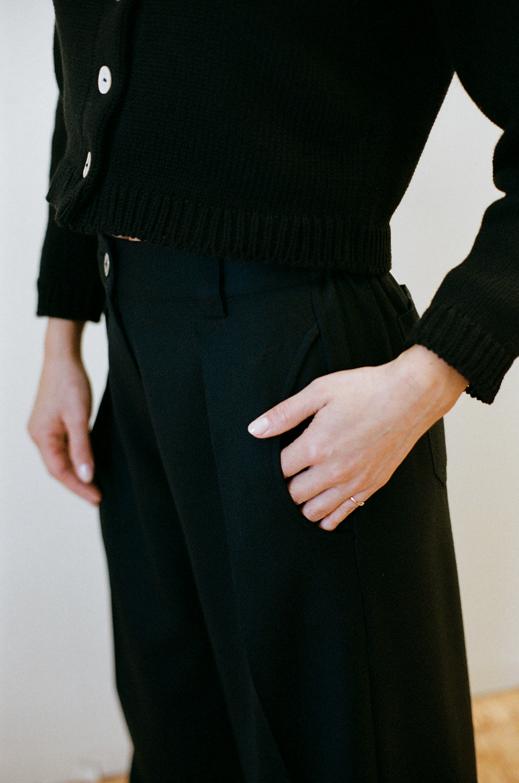 SLOANE TROUSER | noir