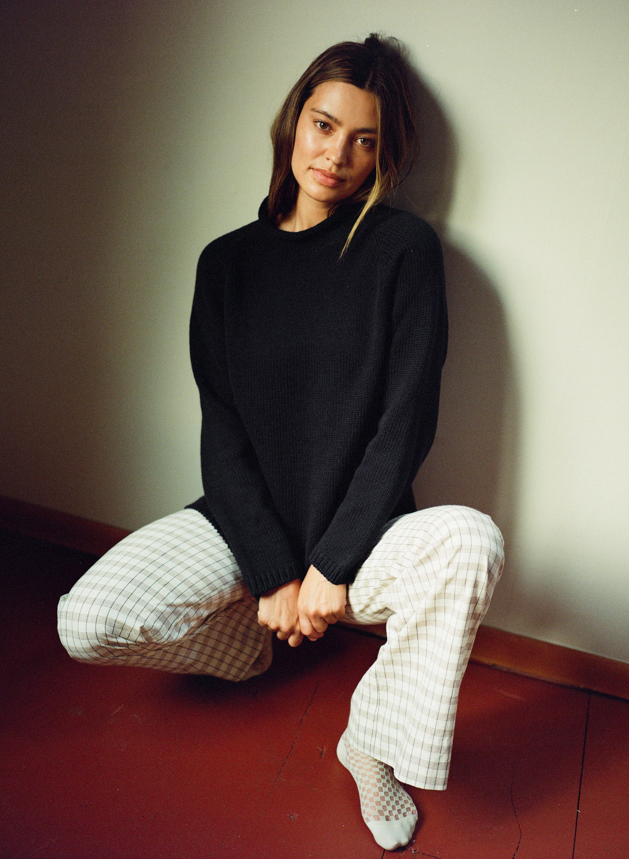 CHUNKY OVERSIZED JUMPER | noir