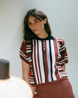 ERIK POLO | stripe | organic