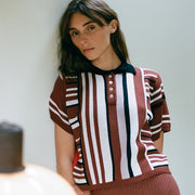 ERIK POLO | stripe | organic