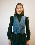 MAYA BLOUSE | noir | organic