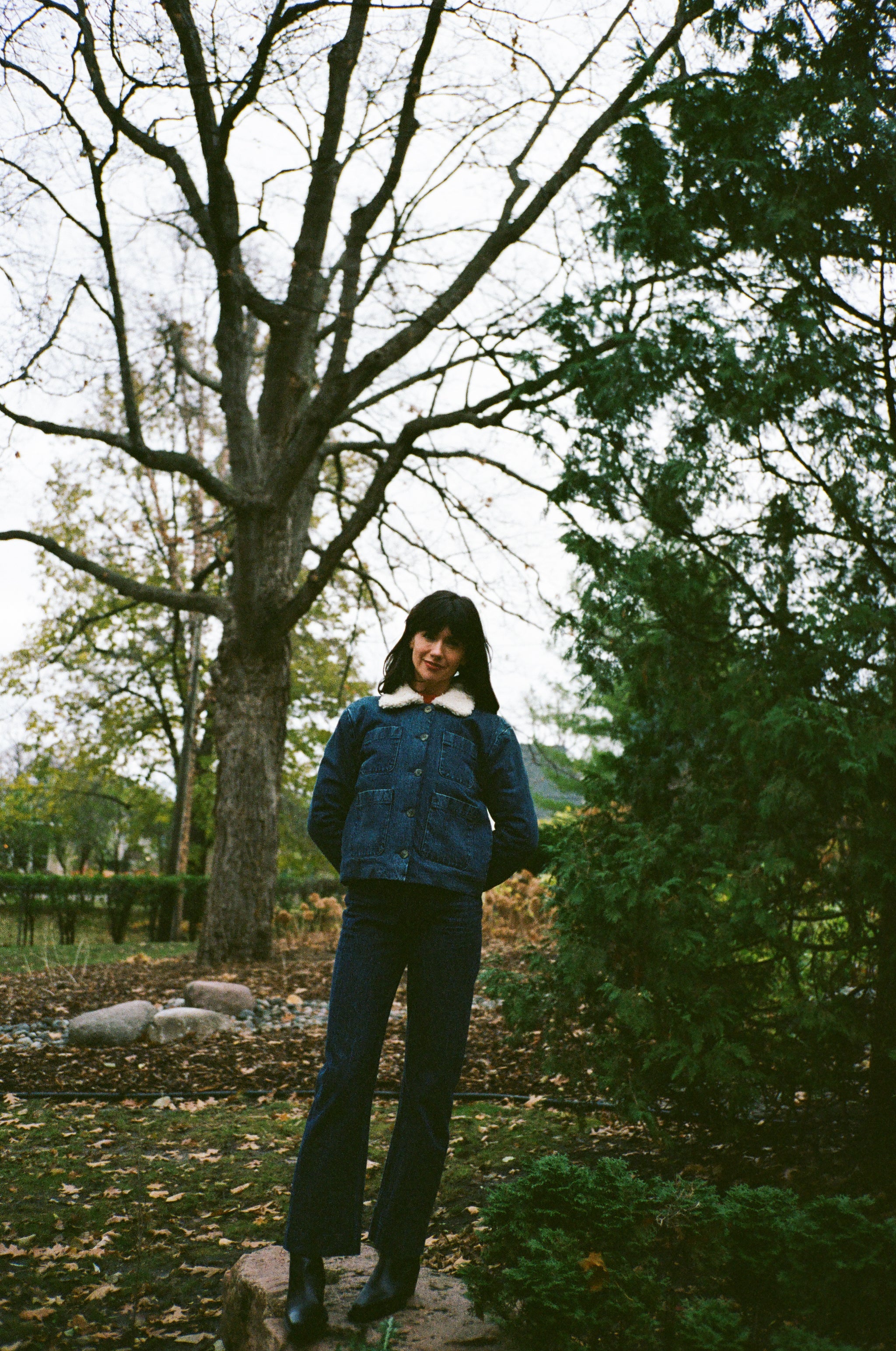 MILO JACKET | denim | organic + earth dyed – Maria Stanley