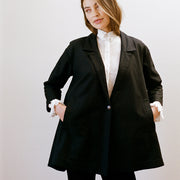 NASH BLAZER | noir | organic