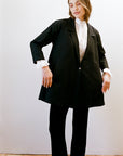NASH BLAZER | noir | organic