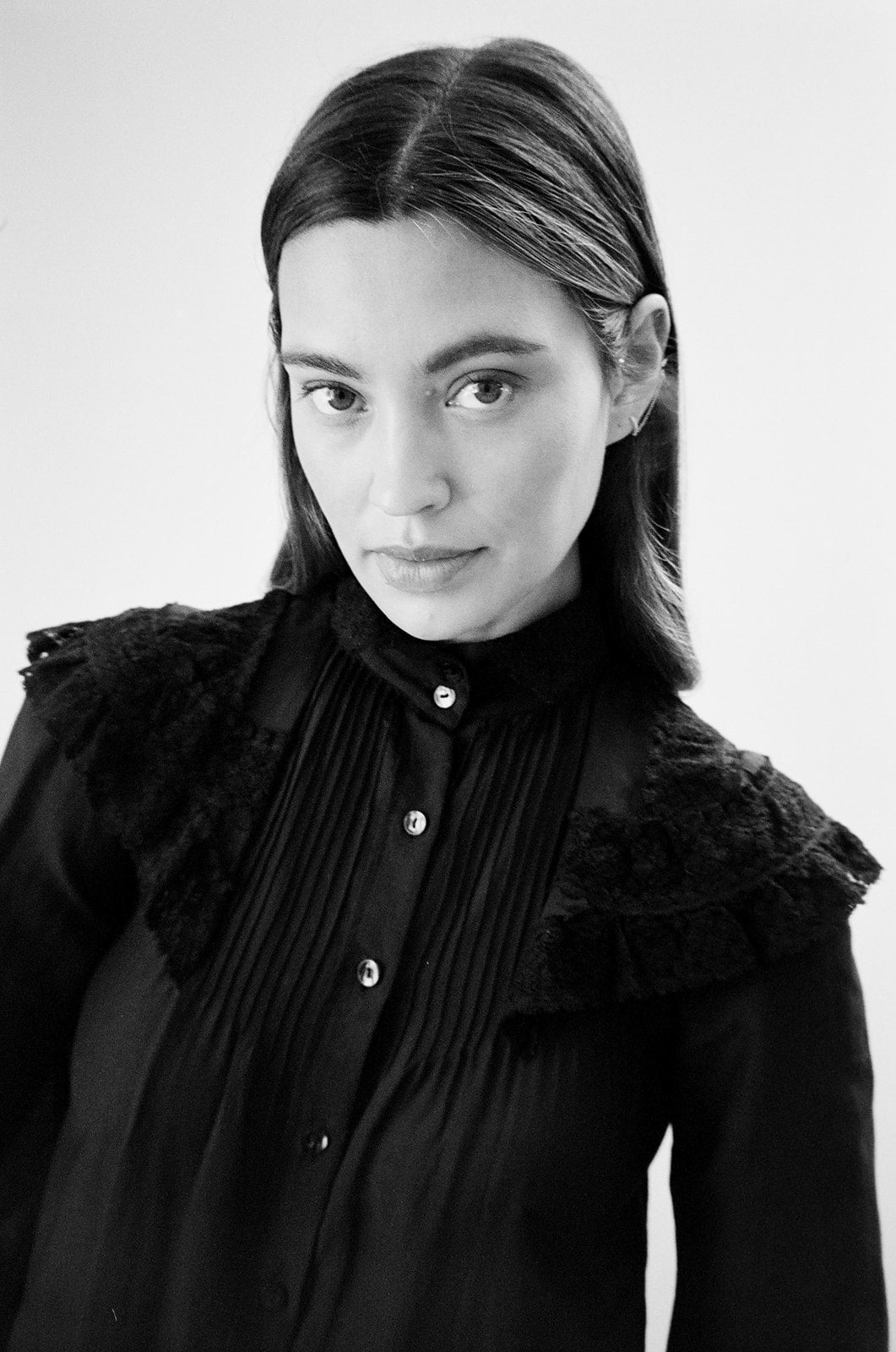 MAYA BLOUSE | noir | organic