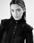 MAYA BLOUSE | noir | organic