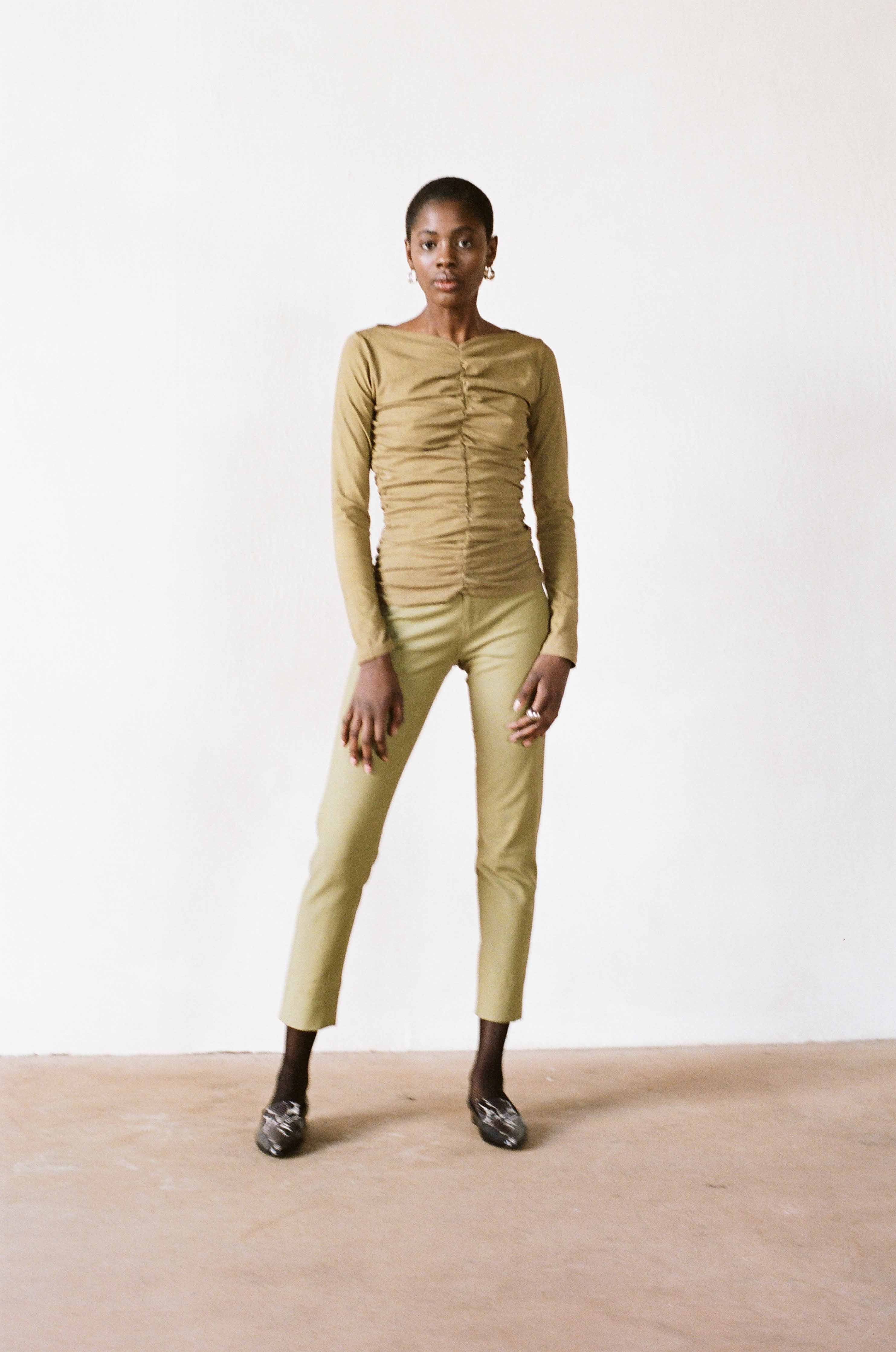 SKINNY LUNA PANT | sage | WAREHOUSE SALE