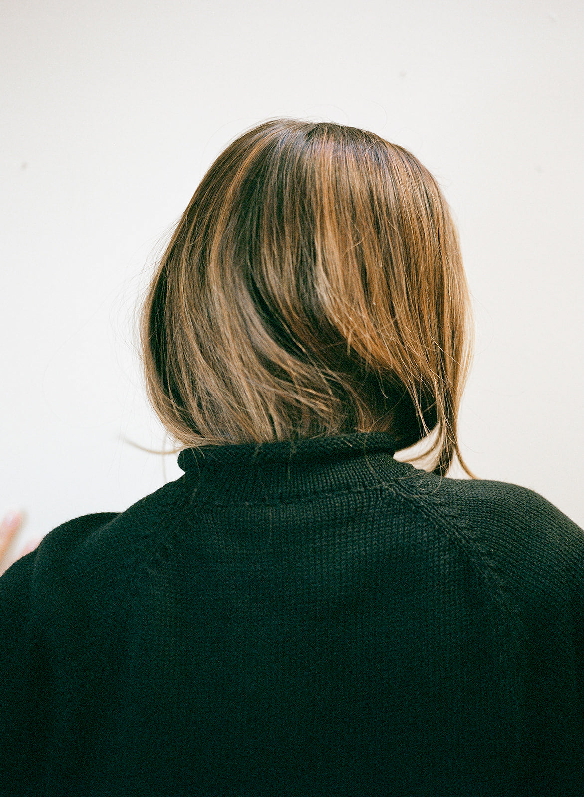 CHUNKY OVERSIZED JUMPER | noir