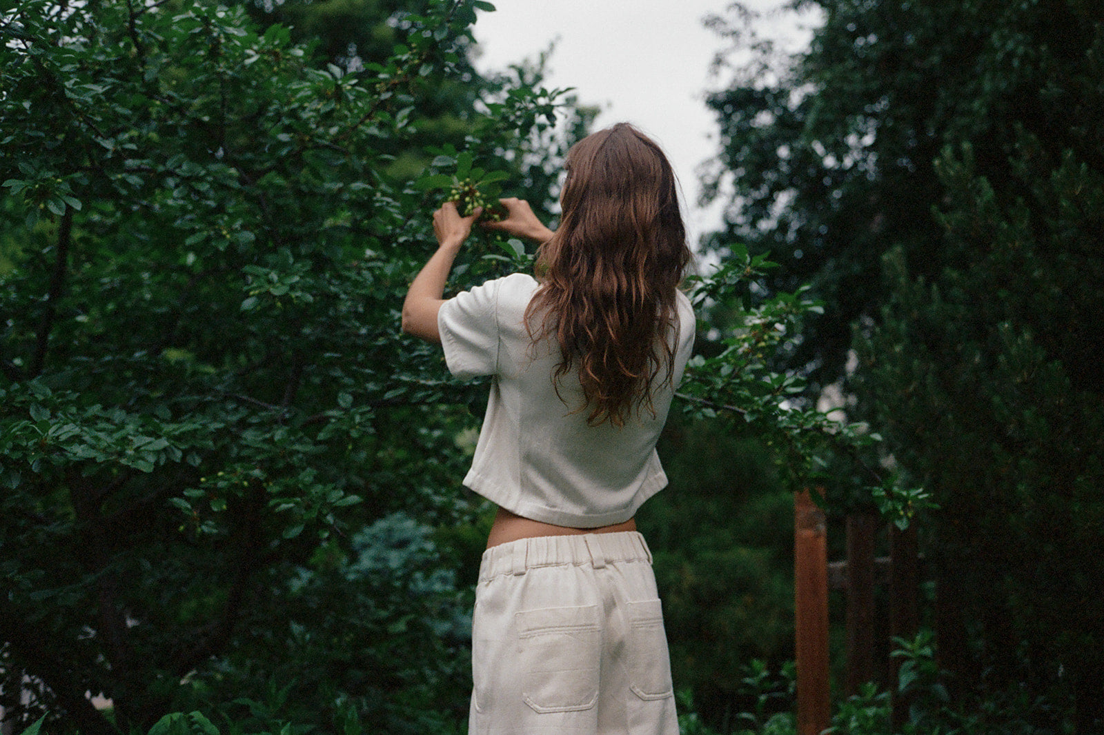 SLOANE TROUSER | bone denim | organic