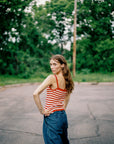 SLOANE TROUSER | indigo denim | organic