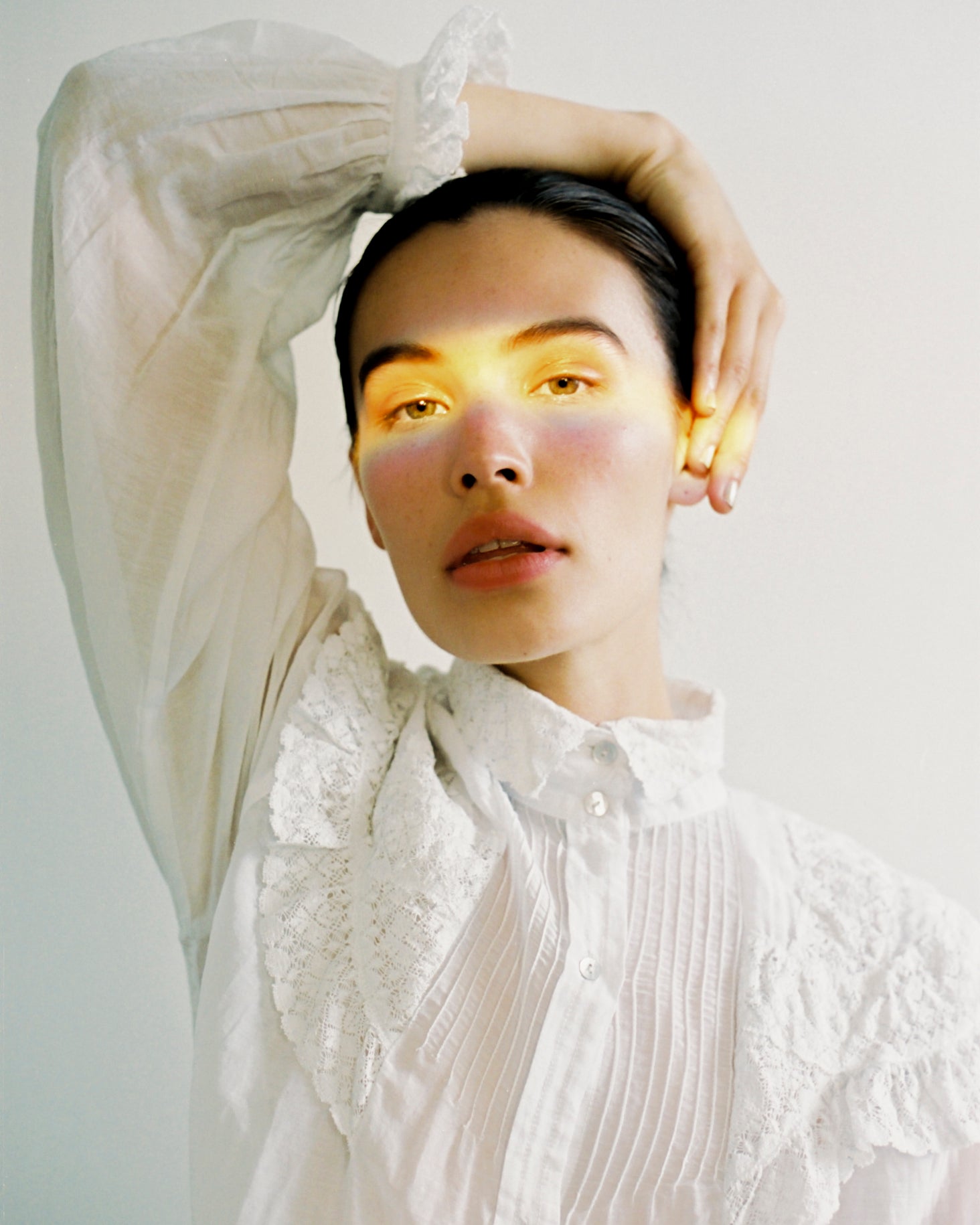 MAYA BLOUSE | bone | organic