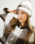 BEANIE | plaid