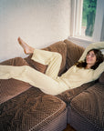 RIBBED GALLO PANT | pear